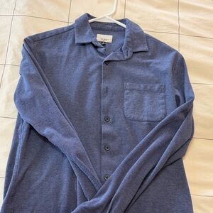 Classic Blue Button Down Shirt